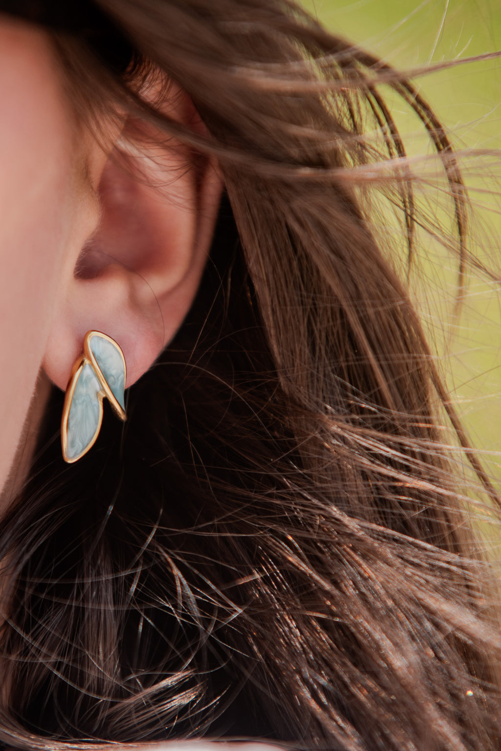 BOUCLES TESSA BLEUES