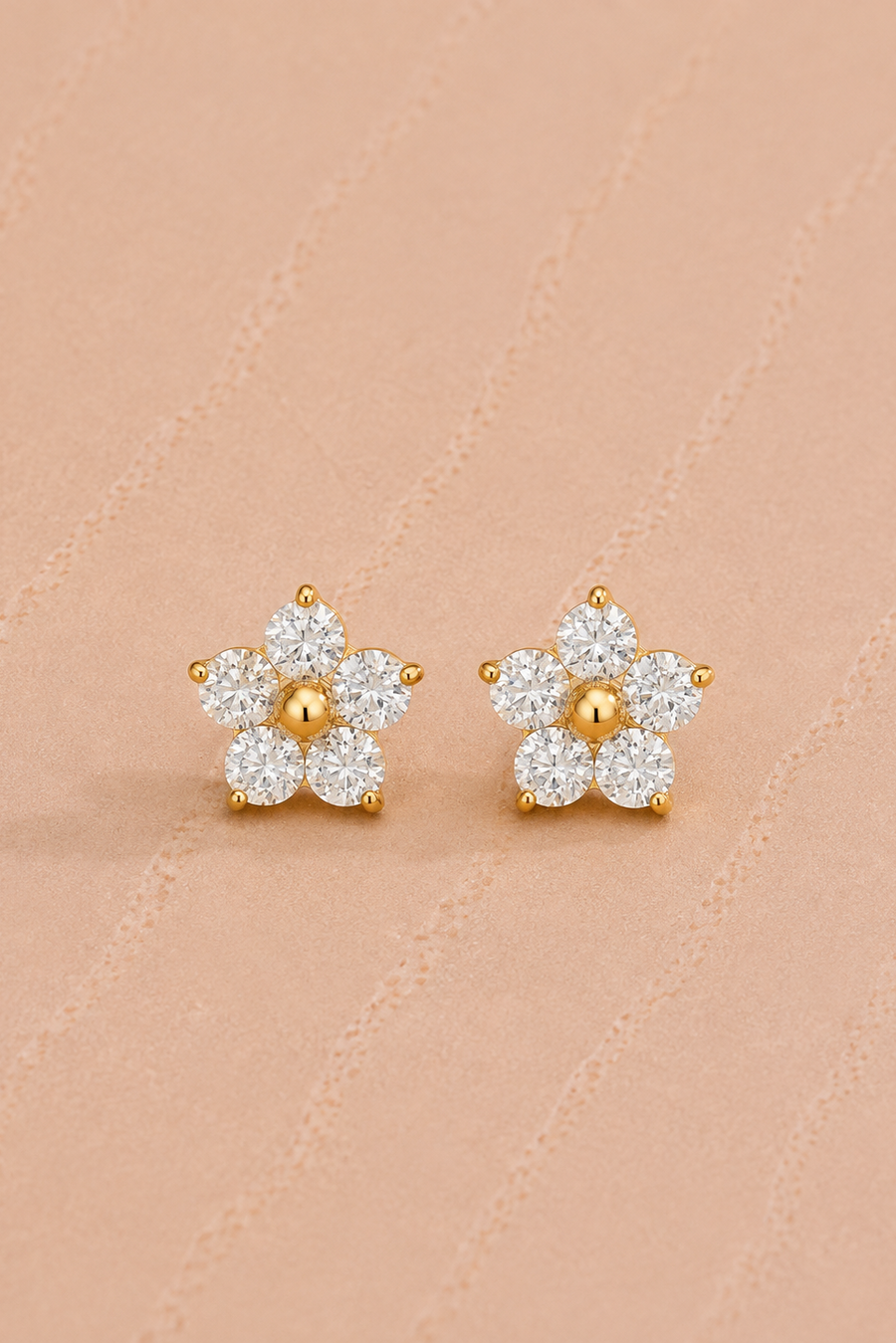 Boucles d'oreilles Maria blanches – Velyra Paris, vue 1